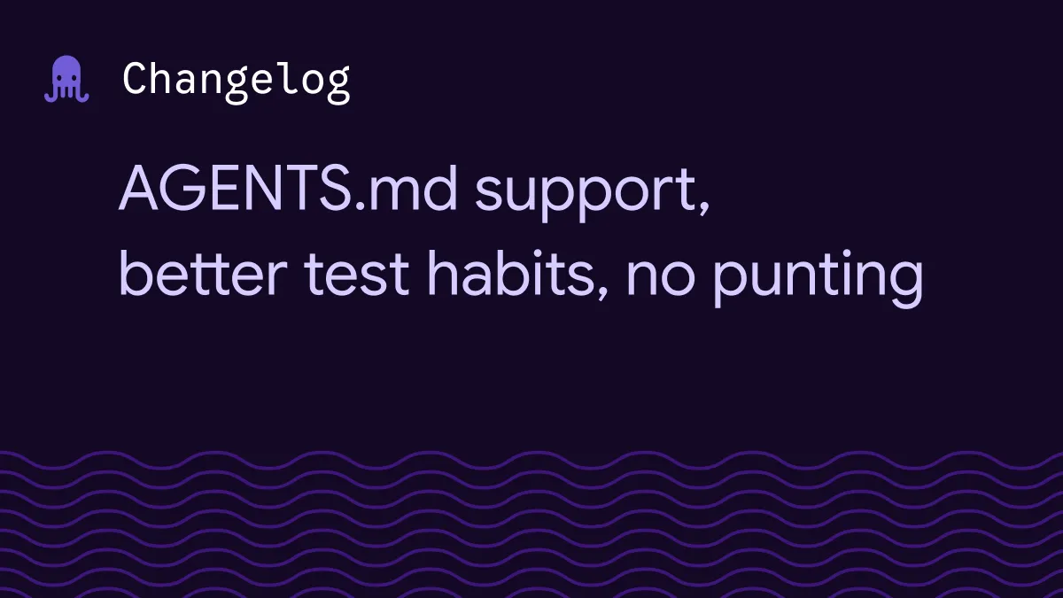 Jules environment updates