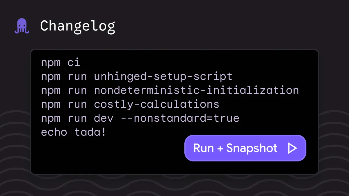 Env Snapshot