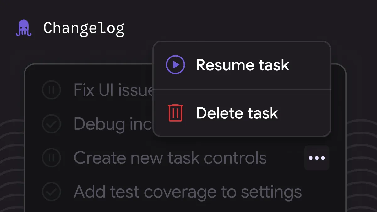 Task controls
